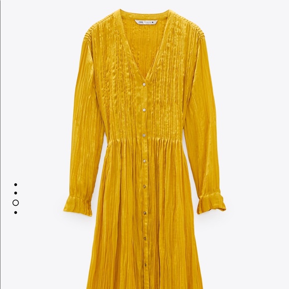Zara wrinkle dress NWT - Picture 6 of 13